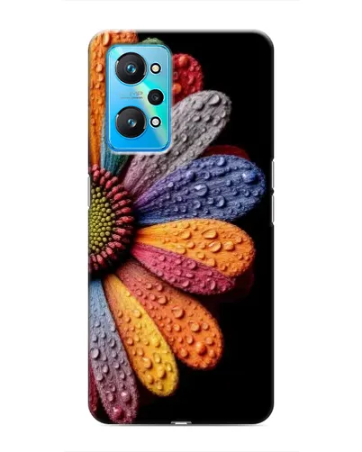 Чехол для Realme GT Neo 2 с картинкой «Радужный цветок»