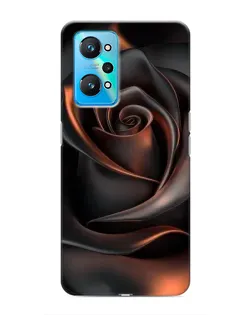 Чехол для Realme GT Neo 2 с картинкой «Шелковая черная роза» Чехол для Realme GT Neo 2 с картинкой «Шелковая черная роза»