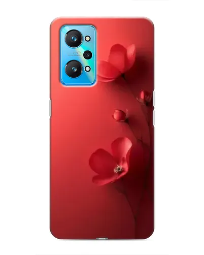 Чехол для Realme GT Neo 2 с картинкой «Маковые соцветия»