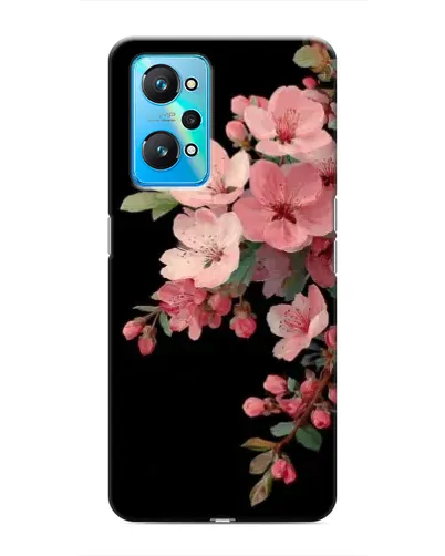 Чехол для Realme GT Neo 2 с картинкой «Розовая ветка сакуры»