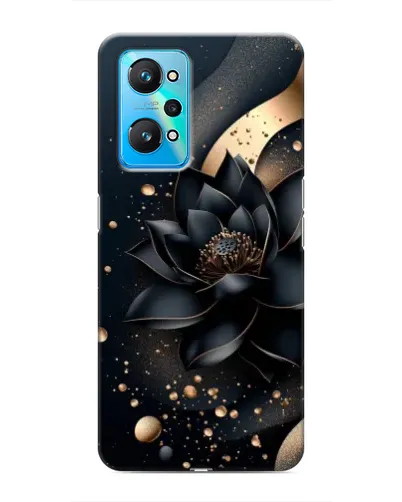 Чехол для Realme GT Neo 2 с картинкой «Черный лотос»