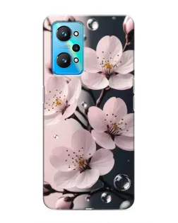 Чехол для Realme GT Neo 2 с картинкой «Нежная сакура и капли» Чехол для Realme GT Neo 2 с картинкой «Нежная сакура и капли»
