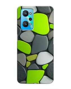 Чехол для Realme GT Neo 2 с картинкой «Яркая неоновая галька»