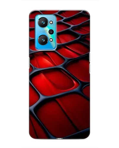 Чехол для Realme GT Neo 2 с картинкой «Красная глянцевая сетка» Чехол для Realme GT Neo 2 с картинкой «Красная глянцевая сетка»