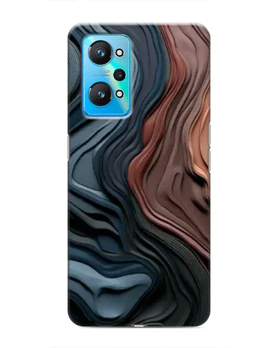 Чехол для Realme GT Neo 2 с картинкой «Цветные волны каньона» Чехол для Realme GT Neo 2 с картинкой «Цветные волны каньона»