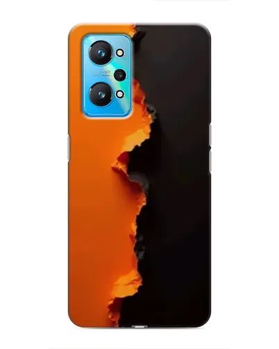 Чехол для Realme GT Neo 2 с картинкой «Оранжевый разлом» Чехол для Realme GT Neo 2 с картинкой «Оранжевый разлом»