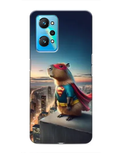 Чехол для Realme GT Neo 2 с картинкой «Капи-мен супергерой» Чехол для Realme GT Neo 2 с картинкой «Капи-мен супергерой»