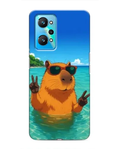 Чехол для Realme GT Neo 2 с картинкой «Морская капибара» Чехол для Realme GT Neo 2 с картинкой «Морская капибара»