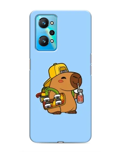 Чехол для Realme GT Neo 2 с картинкой «Капибара на скейте» Чехол для Realme GT Neo 2 с картинкой «Капибара на скейте»