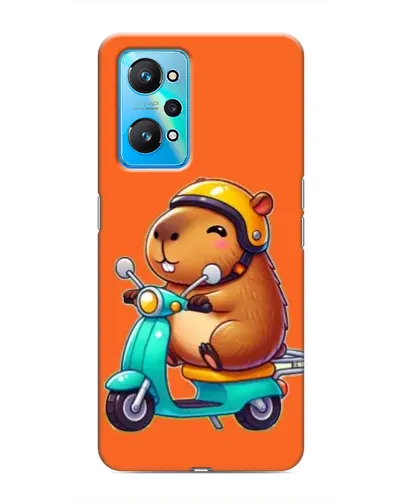 Чехол для Realme GT Neo 2 с картинкой «Капибара на скутере» Чехол для Realme GT Neo 2 с картинкой «Капибара на скутере»