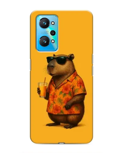 Чехол для Realme GT Neo 2 с картинкой «Капибара на отдыхе» Чехол для Realme GT Neo 2 с картинкой «Капибара на отдыхе»