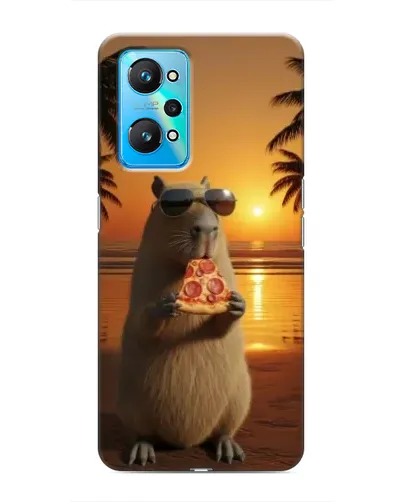 Чехол для Realme GT Neo 2 с картинкой «Капибара с пиццей» Чехол для Realme GT Neo 2 с картинкой «Капибара с пиццей»