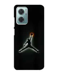 Чехол для Xiaomi Redmi Note 11E с картинкой «Jordan Gradient Logo»