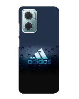 Чехол для Xiaomi Redmi Note 11E с картинкой «Adidas Water Drops»