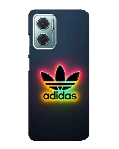 Чехол для Xiaomi Redmi Note 11E с картинкой «Неоновый Adidas»