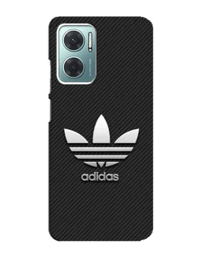 Чехол для Xiaomi Redmi Note 11E с картинкой «Adidas Карбоновая текстура»