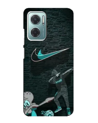 Чехол для Xiaomi Redmi Note 11E с картинкой «Спортивный арт Nike»
