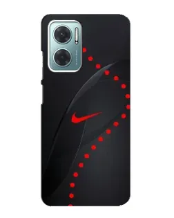 Чехол для Xiaomi Redmi Note 11E с картинкой «Абстрактный дизайн Nike»