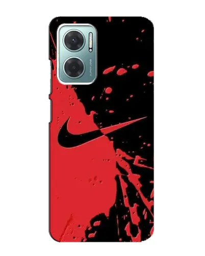 Чехол для Xiaomi Redmi Note 11E с картинкой «Красные брызги Nike» Чехол для Xiaomi Redmi Note 11E с картинкой «Красные брызги Nike»