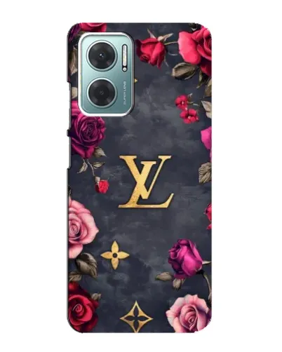 Чехол для Xiaomi Redmi Note 11E с картинкой «Цветочный Louis Vuitton»