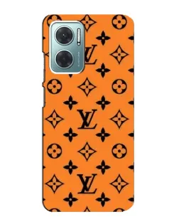Чехол для Xiaomi Redmi Note 11E с картинкой «Оранжевый стиль LV»