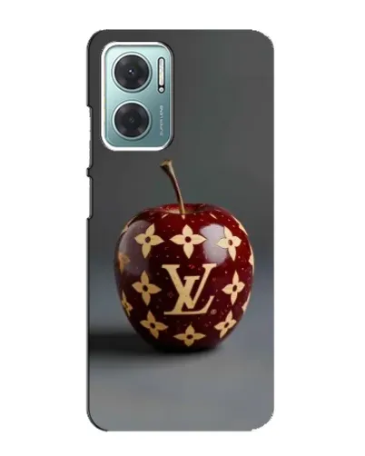 Чехол для Xiaomi Redmi Note 11E с картинкой «Красное яблоко LV»