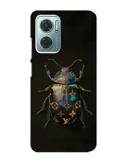 Чехол для Xiaomi Redmi Note 11E с картинкой «LV — мраморный принт»