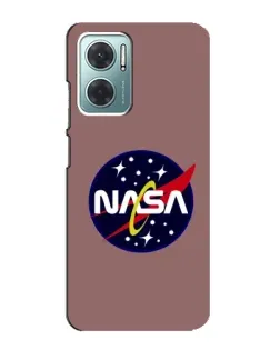 Чехол для Xiaomi Redmi Note 11E с картинкой «NASA — ретро космос»