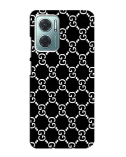 Чехол для Xiaomi Redmi Note 11E с картинкой «Gucci — сетчатый паттерн» Чехол для Xiaomi Redmi Note 11E с картинкой «Gucci — сетчатый паттерн»