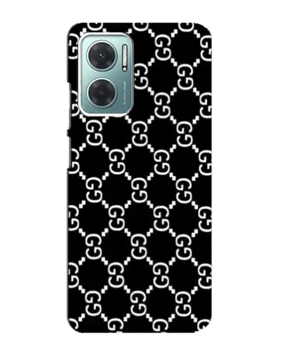 Чехол для Xiaomi Redmi Note 11E с картинкой «Gucci — сетчатый паттерн»