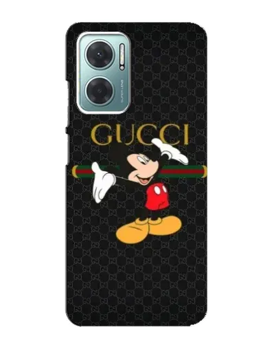 Чехол для Xiaomi Redmi Note 11E с картинкой «Микки Маус Gucci»
