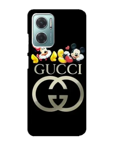 Чехол для Xiaomi Redmi Note 11E с картинкой «Gucci — герои Disney»