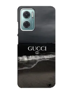 Чехол для Xiaomi Redmi Note 11E с картинкой «Gucci — морской прибой»