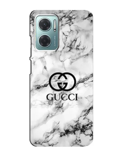 Чехол для Xiaomi Redmi Note 11E с картинкой «Gucci — мраморный шик»