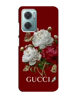 Чехол для Xiaomi Redmi Note 11E с картинкой «Gucci —  сад»