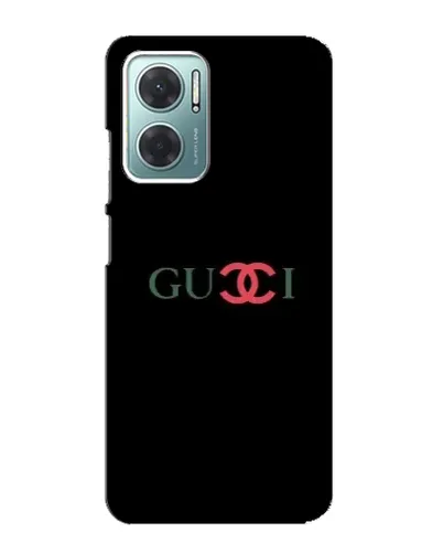 Чехол для Xiaomi Redmi Note 11E с картинкой «Gucci — красный градиент»
