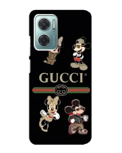 Чохол для Xiaomi Redmi Note 11E з картинкою «Gucci — герої Disney та монограма» Чохол для Xiaomi Redmi Note 11E з картинкою «Gucci — герої Disney та монограма»