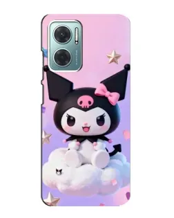 Чехол для Xiaomi Redmi Note 11E с картинкой «Рок-звезда Kuromi»