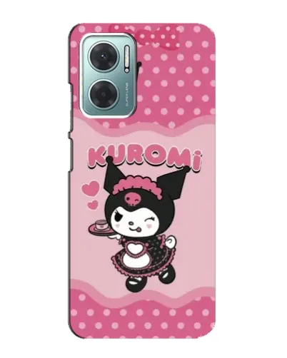 Чехол для Xiaomi Redmi Note 11E с картинкой «Kuromi в очках»