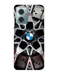 Чехол для Xiaomi Redmi Note 11E с картинкой «BMW — деталь диска»