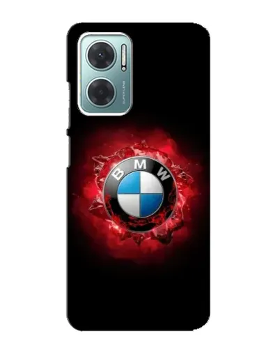 Чехол для Xiaomi Redmi Note 11E с картинкой «Логотип BMW — вспышка»