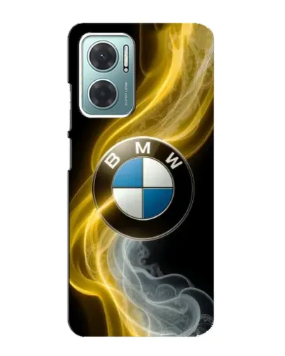 Чехол для Xiaomi Redmi Note 11E с картинкой «Золотистый дым BMW»