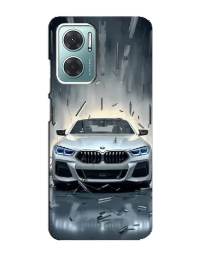 Чехол для Xiaomi Redmi Note 11E с картинкой «BMW в свете фар»