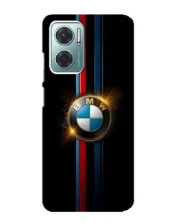 Чехол для Xiaomi Redmi Note 11E с картинкой «BMW M-Power неон»