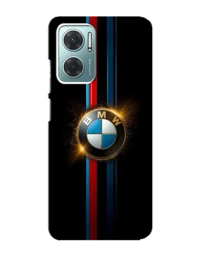Чехол для Xiaomi Redmi Note 11E с картинкой «BMW M-Power неон»