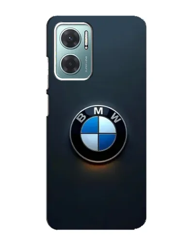 Чехол для Xiaomi Redmi Note 11E с картинкой «Логотип BMW — минимализм»