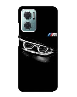 Чехол для Xiaomi Redmi Note 11E с картинкой «BMW — взгляд тигра»