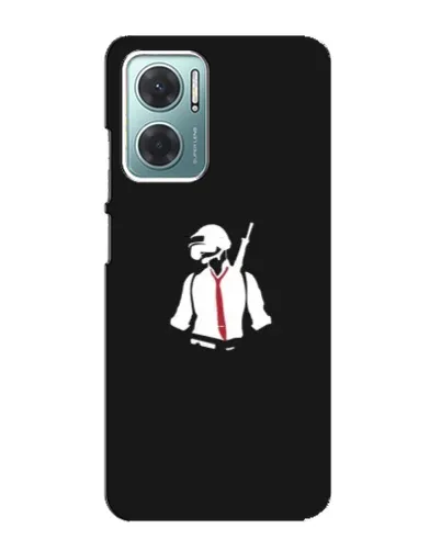 Чохол для Xiaomi Redmi Note 11E з картинкою «PUBG — силует воїна» Чохол для Xiaomi Redmi Note 11E з картинкою «PUBG — силует воїна»