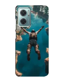 Чохол для Xiaomi Redmi Note 11E з картинкою «PUBG — вільне падіння»
