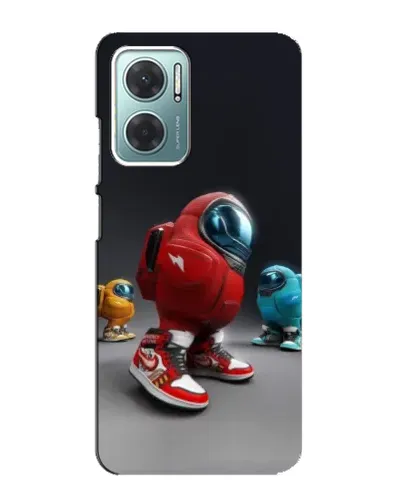 Чехол для Xiaomi Redmi Note 11E с картинкой «Among Us — 3D стиль»